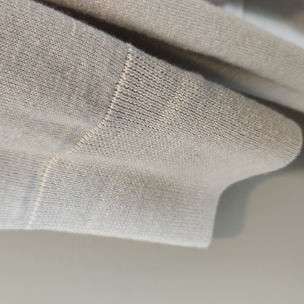 Universal Standard Light Gray Wool Blend Longline… - image 8